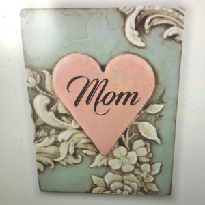 Sid Dickens Dear Mom Beautiful Handmade Memory Block Retired 2016